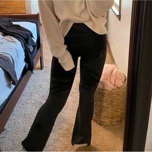 Groove super high-waisted flare pants